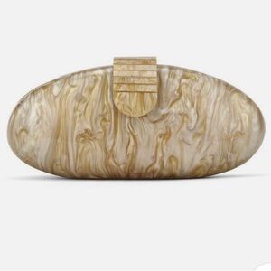 Evening Acrylic Bag - Cream